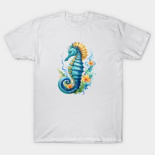 Watercolor Seahorse T-Shirt